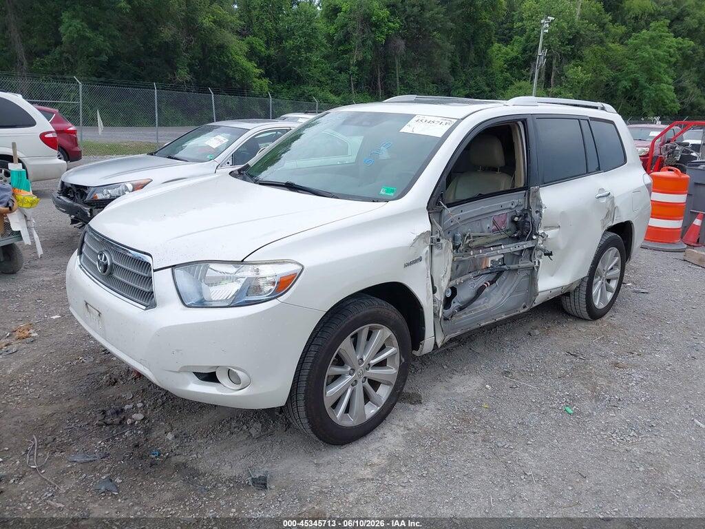 JTEEW44A182011406 2008 TOYOTA HIGHLANDER HYBRID photo no. 2