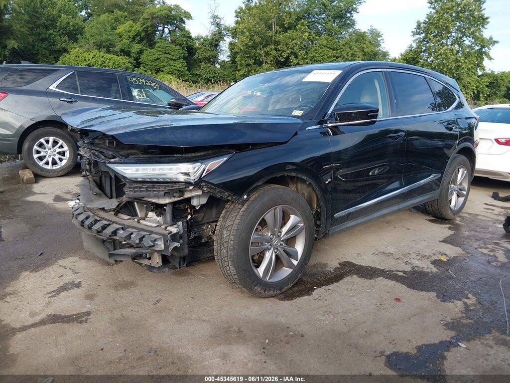 5J8YE1H33NL014491 2022 ACURA MDX photo no. 2