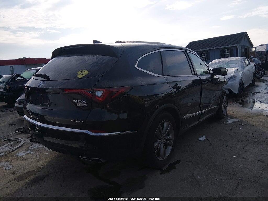 5J8YE1H33NL014491 2022 ACURA MDX photo no. 4