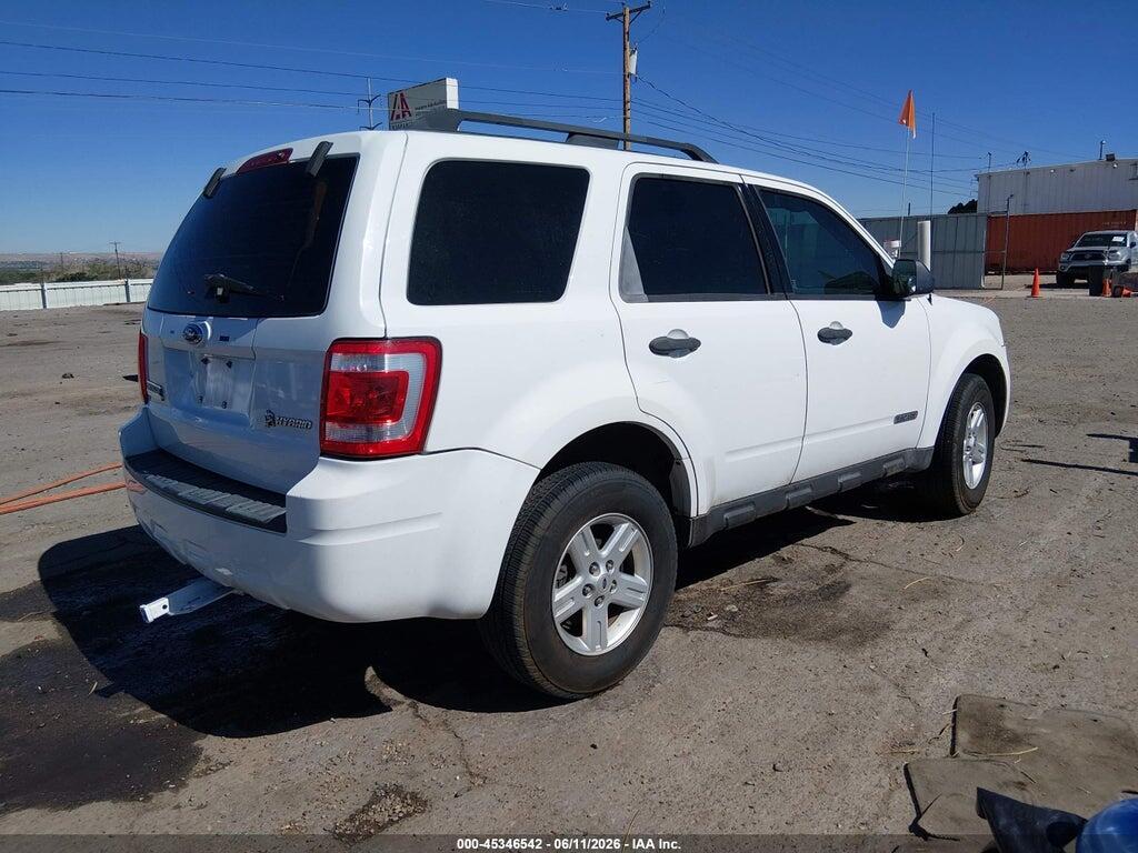 1FMCU49H58KB28151 2008 FORD ESCAPE HYBRID photo no. 4