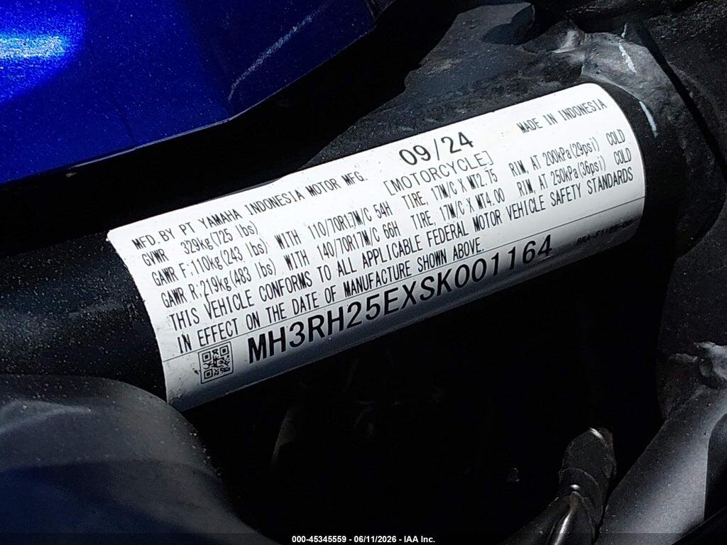 MH3RH25EXSK001164 2025 YAMAHA YFZ320 photo no. 10