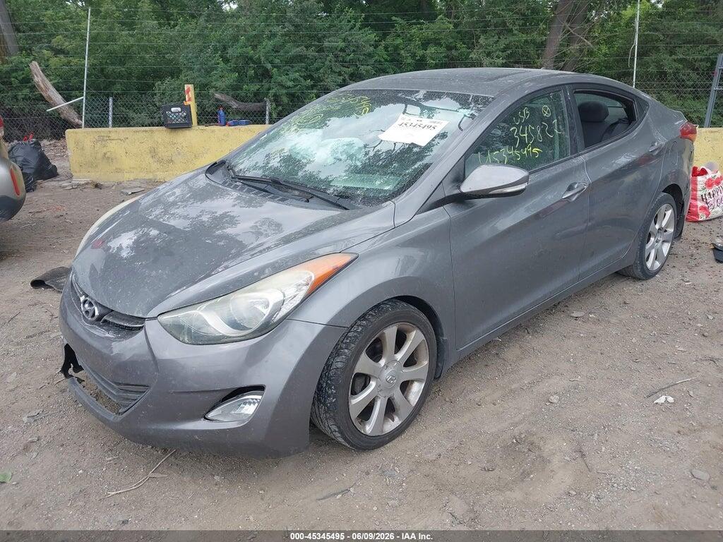 5NPDH4AE4DH345827 2013 HYUNDAI ELANTRA photo no. 2