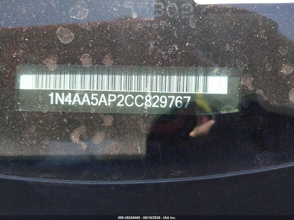 1N4AA5AP2CC829767 2012 NISSAN MAXIMA photo no. 9