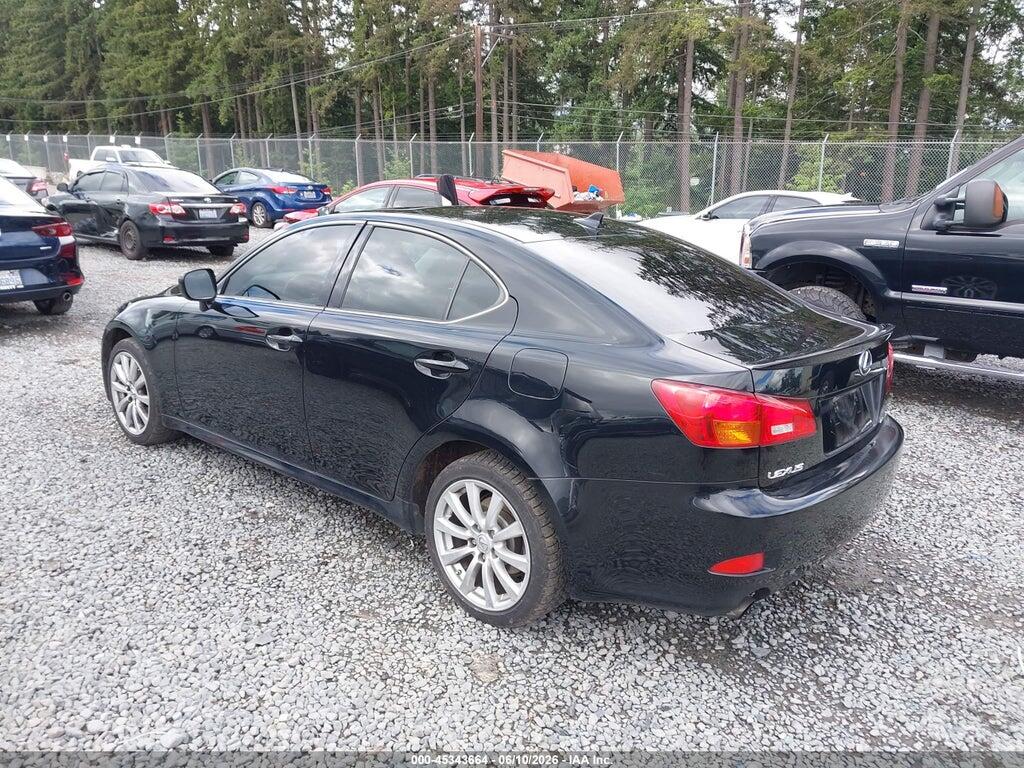 JTHCK262685027177 2008 LEXUS IS 250 photo no. 3