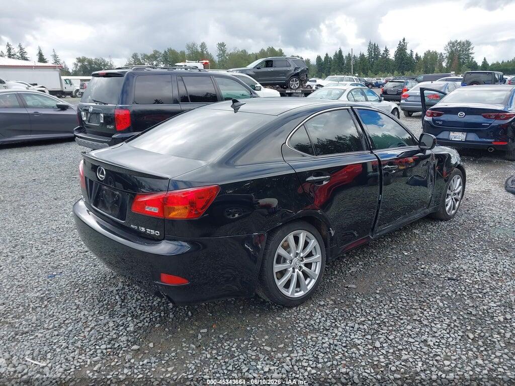 JTHCK262685027177 2008 LEXUS IS 250 photo no. 4
