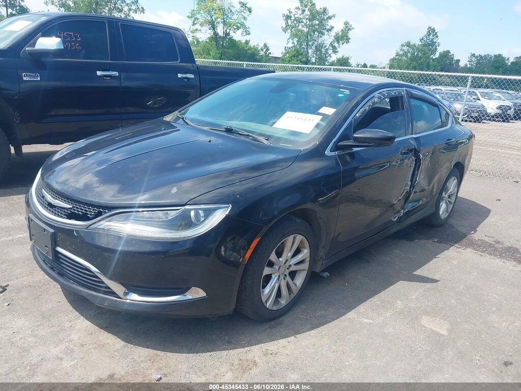 1C3CCCAB6FN715029 2015 CHRYSLER 200 photo no. 2