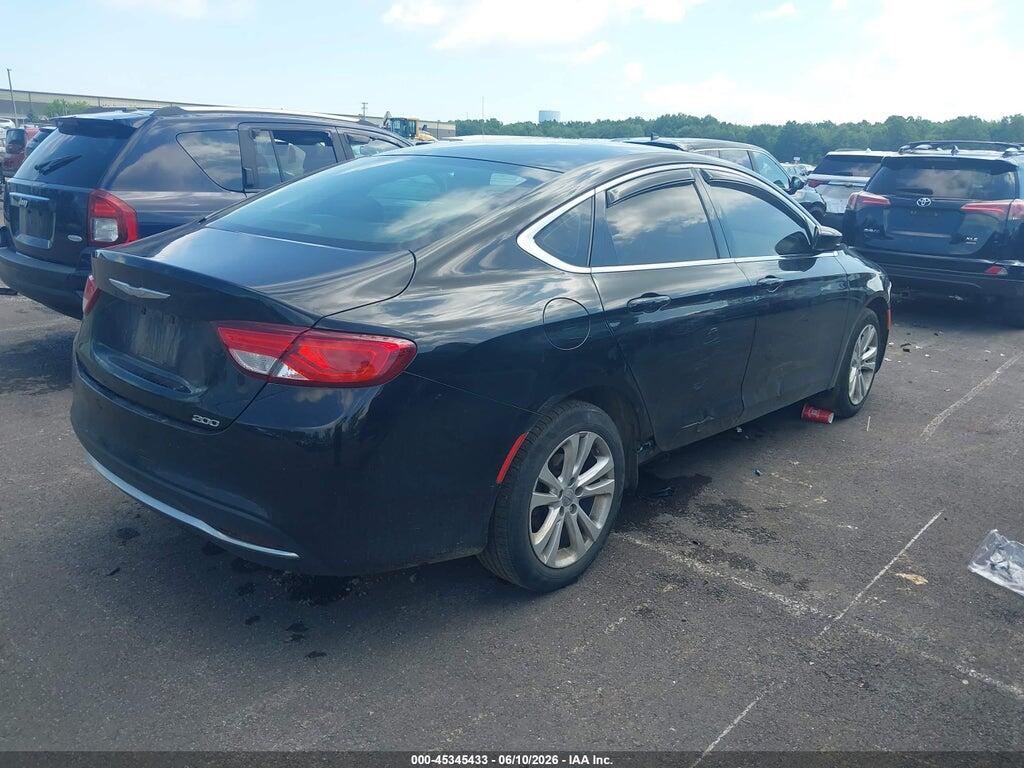 1C3CCCAB6FN715029 2015 CHRYSLER 200 photo no. 4