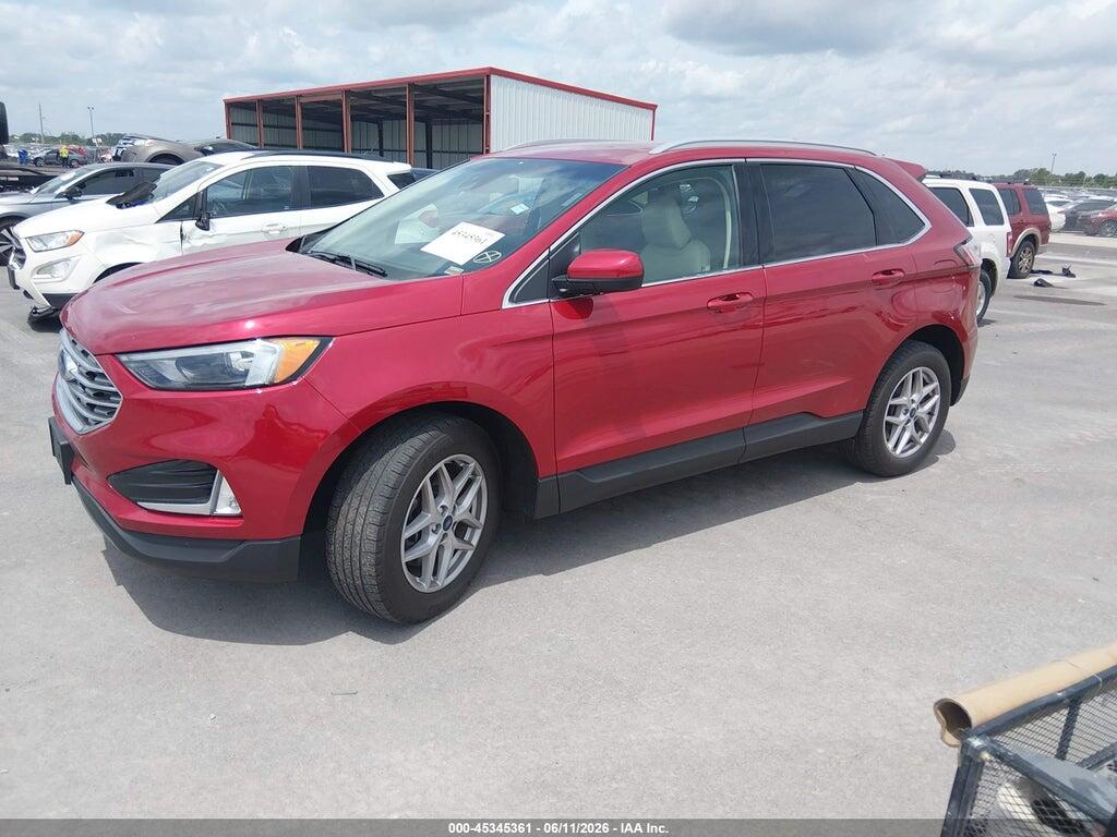 2FMPK4J93NBA85480 2022 FORD EDGE photo no. 2
