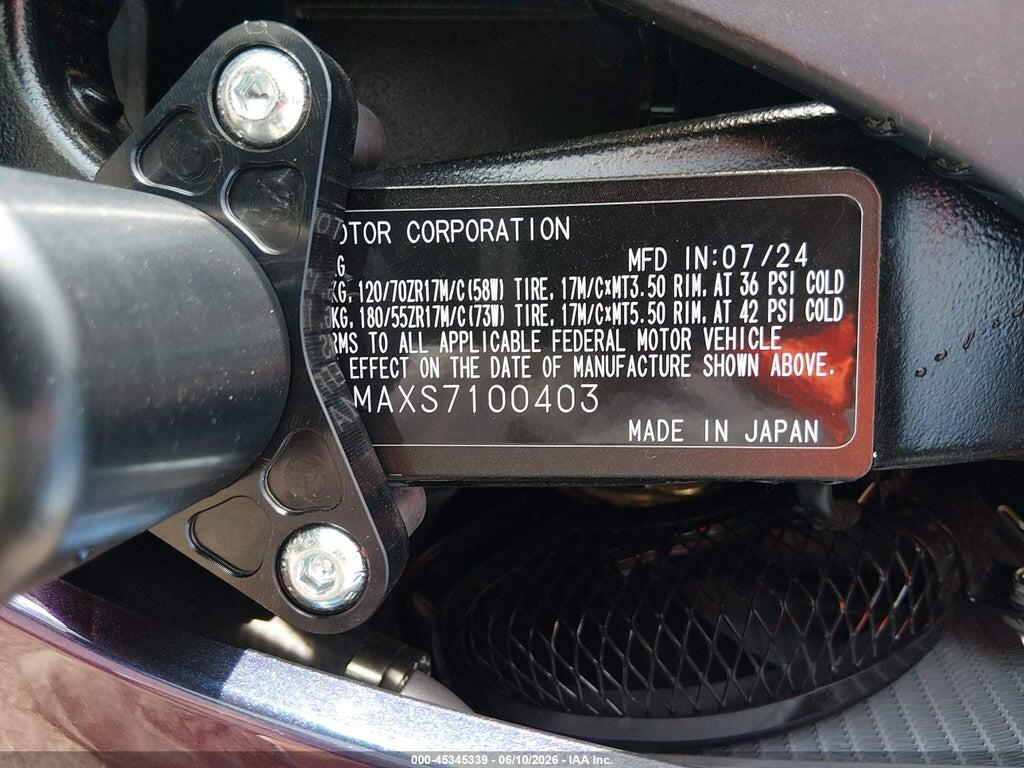 JS1GR7MAXS7100403 2025 SUZUKI GSX-R750 photo no. 10