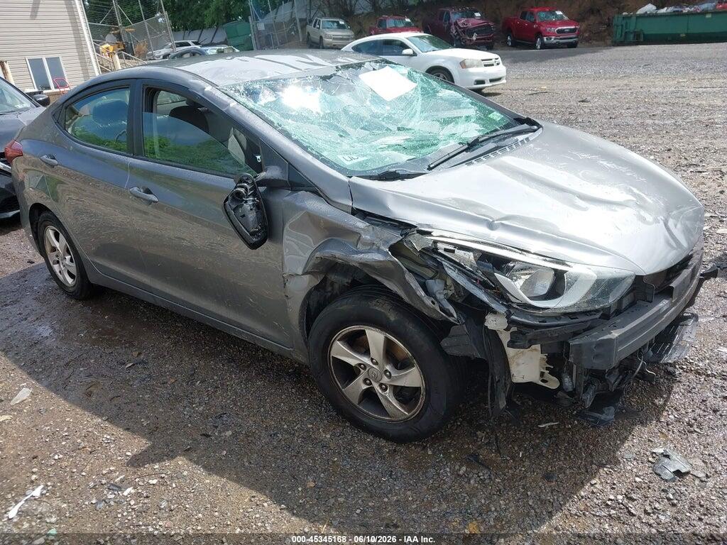 5NPDH4AE8EH510764 2014 HYUNDAI ELANTRA photo no. 1