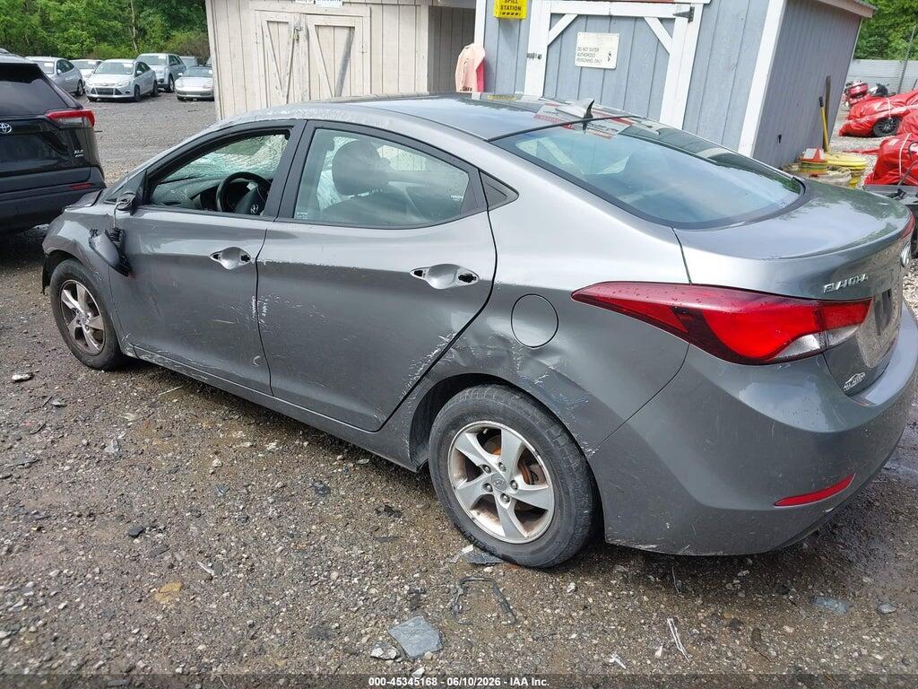 5NPDH4AE8EH510764 2014 HYUNDAI ELANTRA photo no. 3