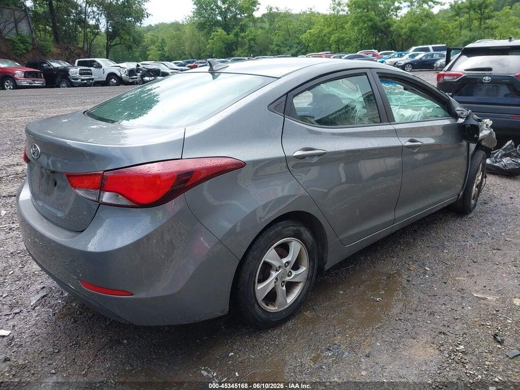 5NPDH4AE8EH510764 2014 HYUNDAI ELANTRA photo no. 4