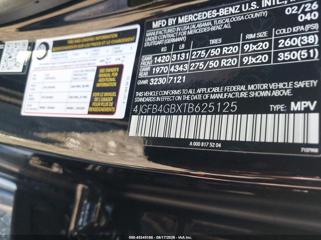 4JGFB4GBXTB625125 2026 MERCEDES-BENZ GLE 450E photo no. 9