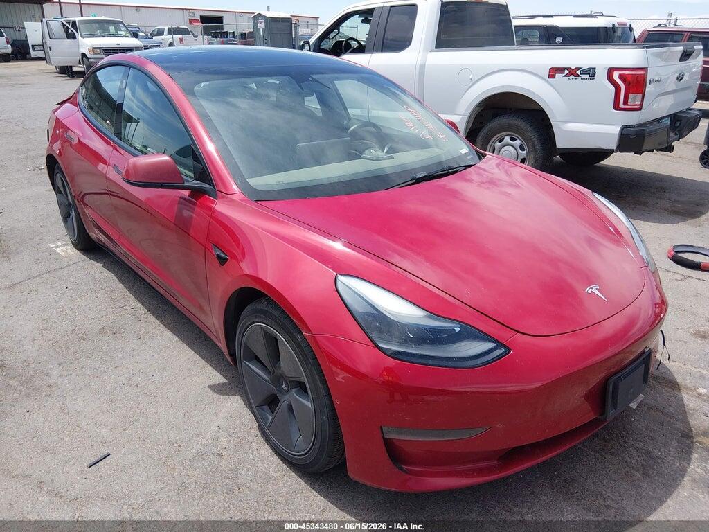 5YJ3E1EA2NF190656 2022 TESLA MODEL 3 photo no. 1