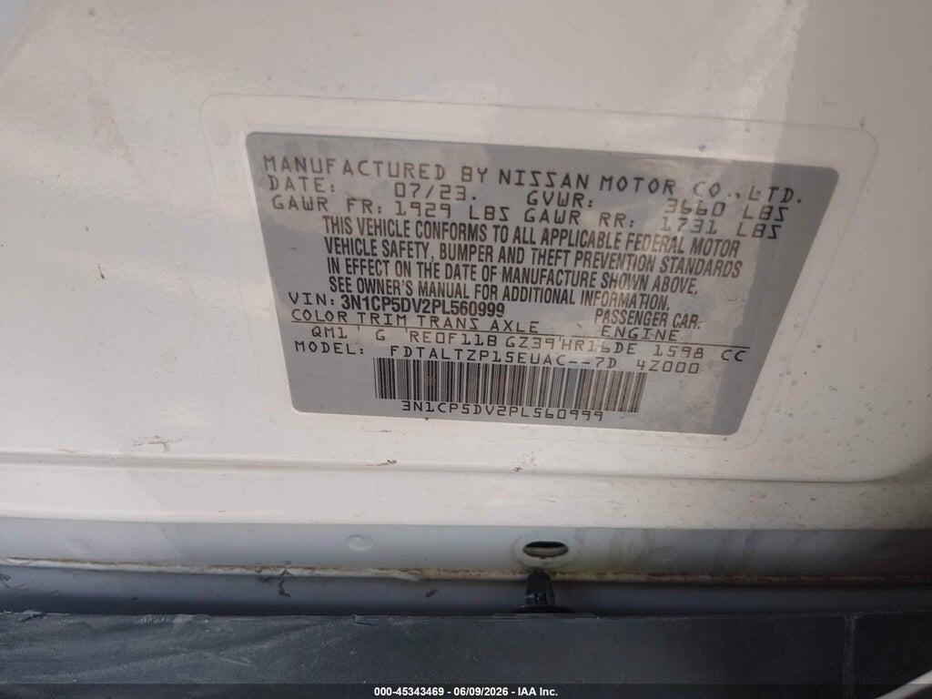 3N1CP5DV2PL560999 2023 NISSAN KICKS photo no. 9