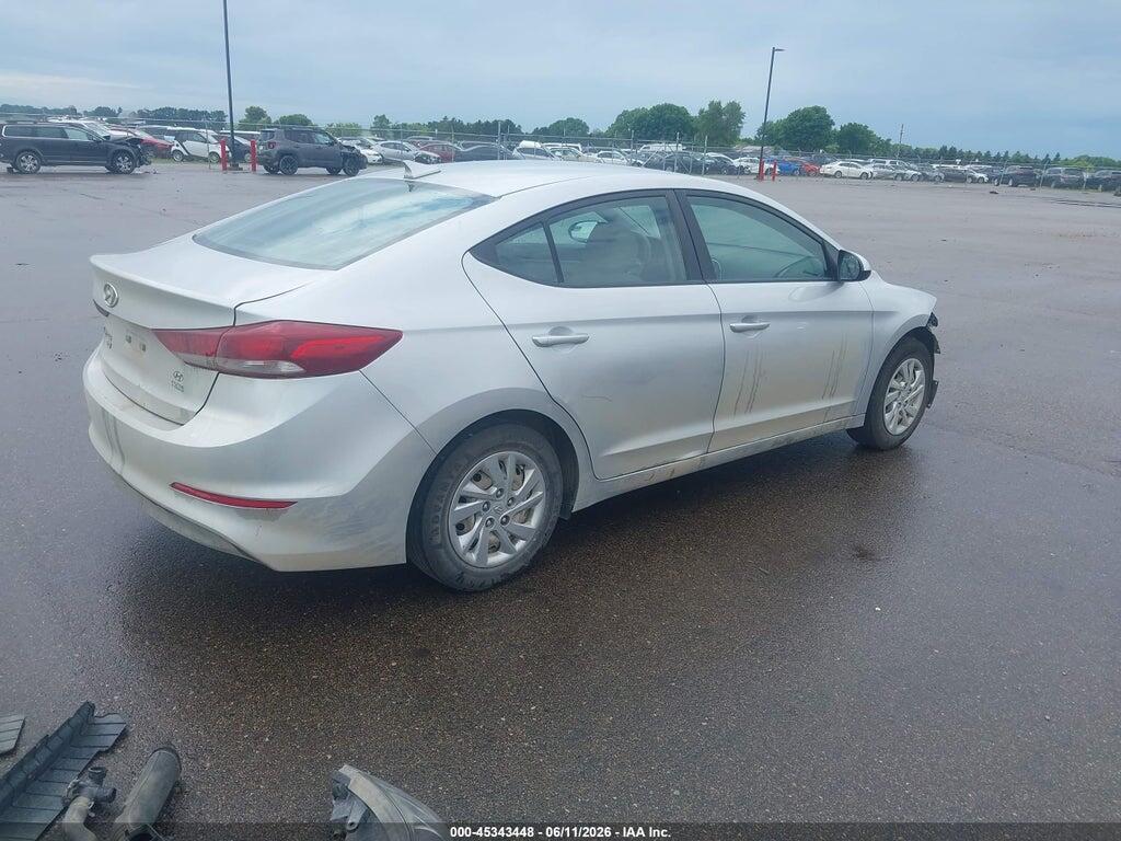 KMHD74LFXHU324707 2017 HYUNDAI ELANTRA photo no. 4