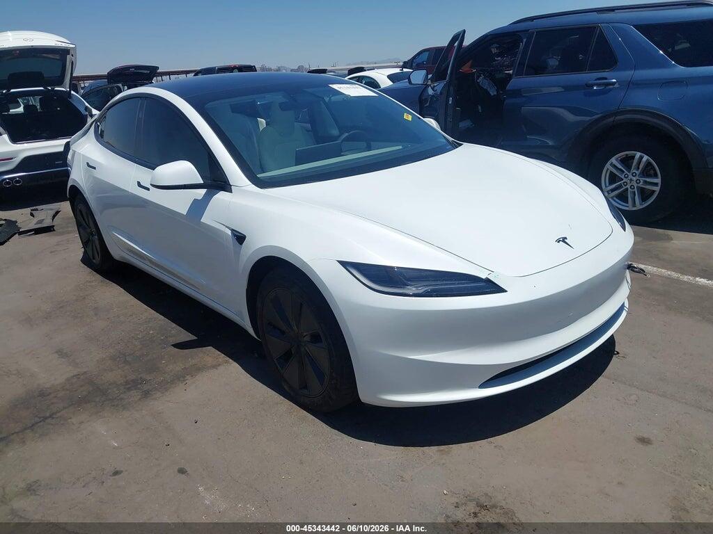 5YJ3E1EA4TF146297 2026 TESLA MODEL 3 photo no. 1