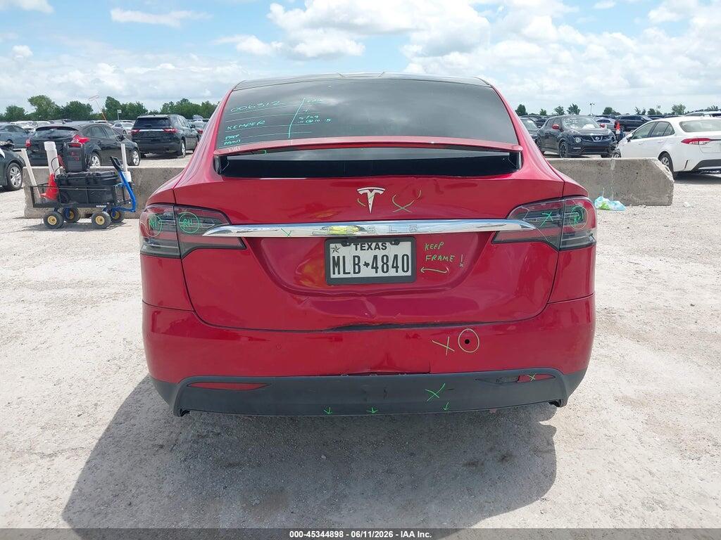 5YJXCBE24GF006312 2016 TESLA MODEL X photo no. 6