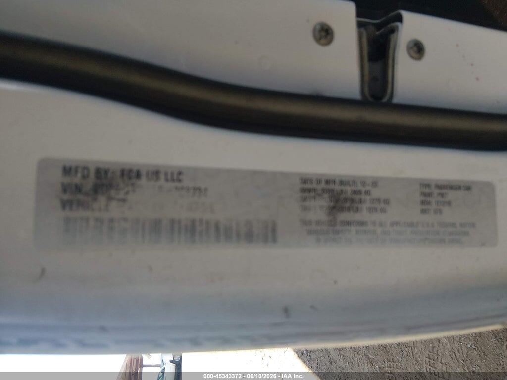 2C3CDXCT8PH708734 2023 DODGE CHARGER photo no. 9