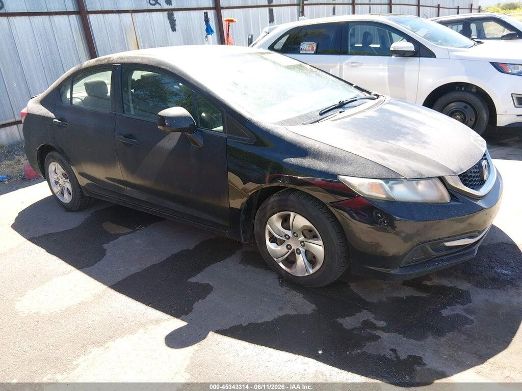 19XFB2F53DE007539 2013 HONDA CIVIC photo no. 1