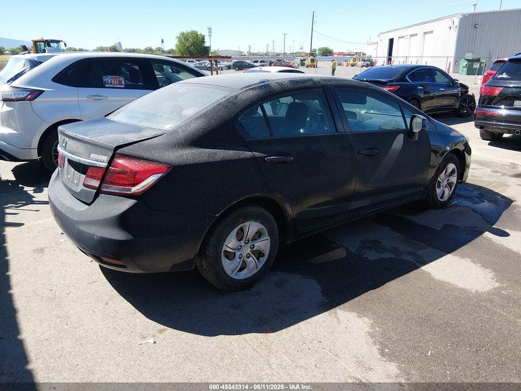 19XFB2F53DE007539 2013 HONDA CIVIC photo no. 4