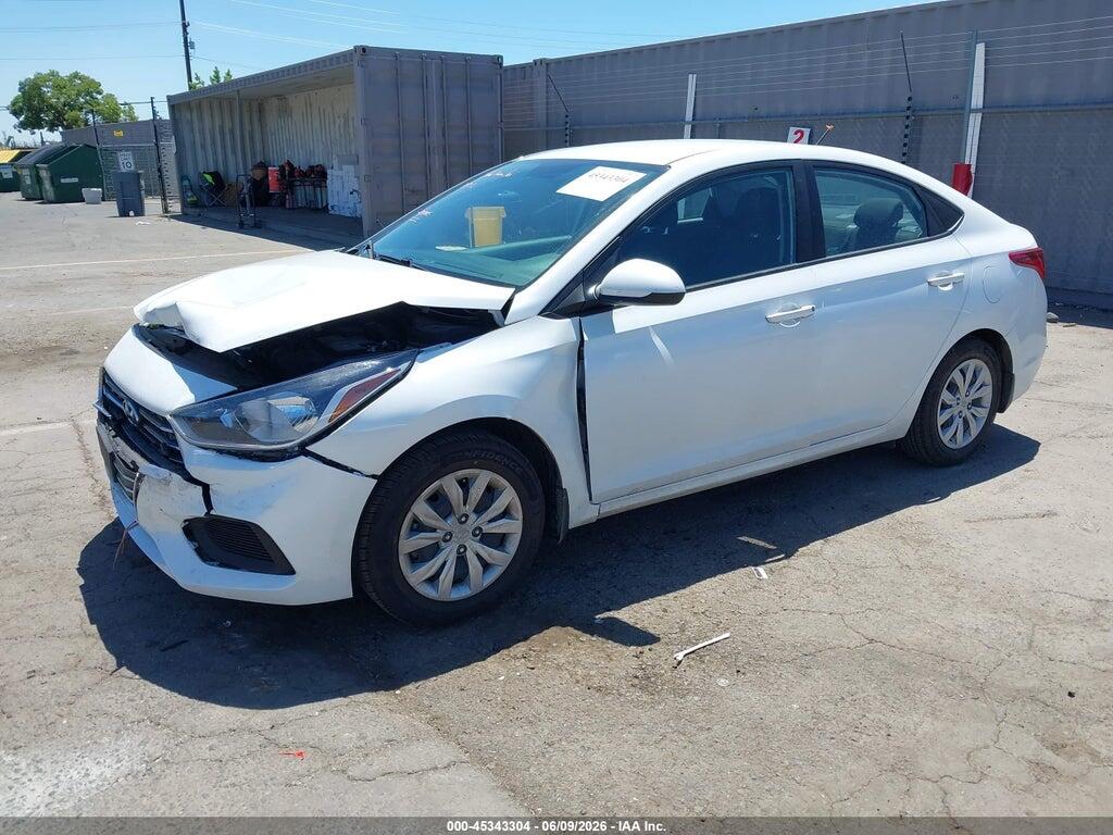 3KPC24A67NE168945 2022 HYUNDAI ACCENT photo no. 2