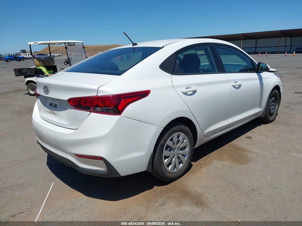 3KPC24A67NE168945 2022 HYUNDAI ACCENT photo no. 4