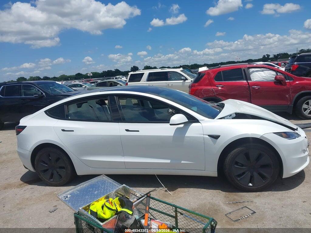5YJ3E1EA0SF030786 2025 TESLA MODEL 3 photo no. 12