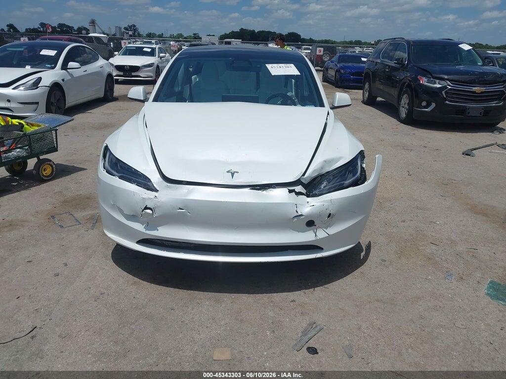 5YJ3E1EA0SF030786 2025 TESLA MODEL 3 photo no. 6