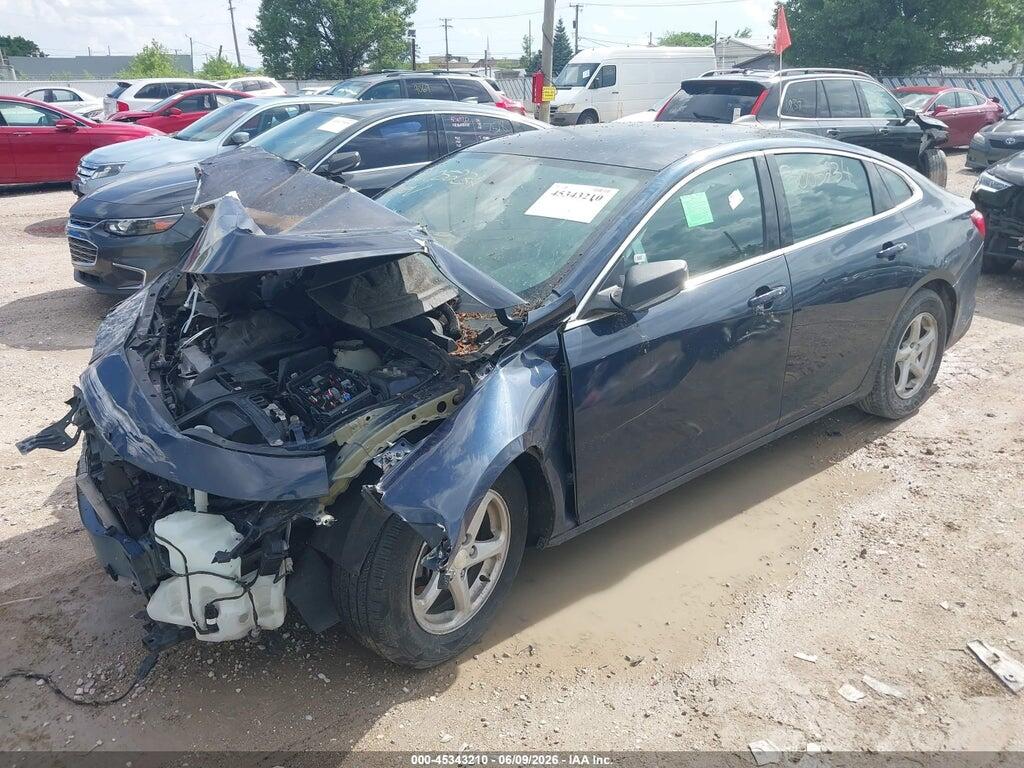1G1ZB5ST6HF100384 2017 CHEVROLET MALIBU photo no. 2