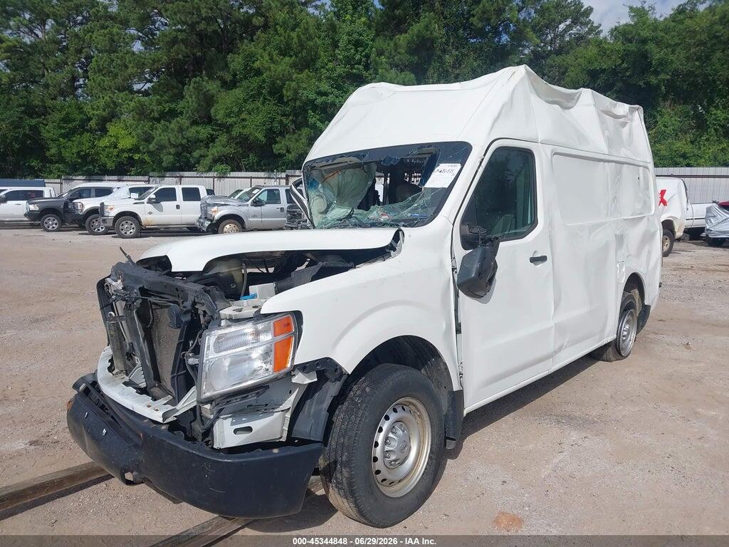 1N6BF0LY7MN800485 2021 NISSAN NV CARGO NV2500 HD photo no. 2