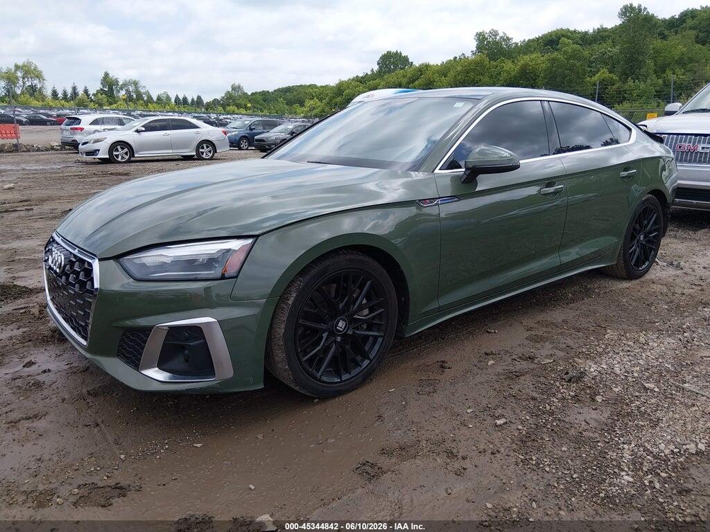 WAUDACF53NA013262 2022 AUDI A5 SPORTBACK photo no. 2