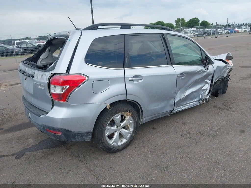 JF2SJARCXFH410020 2015 SUBARU FORESTER photo no. 4
