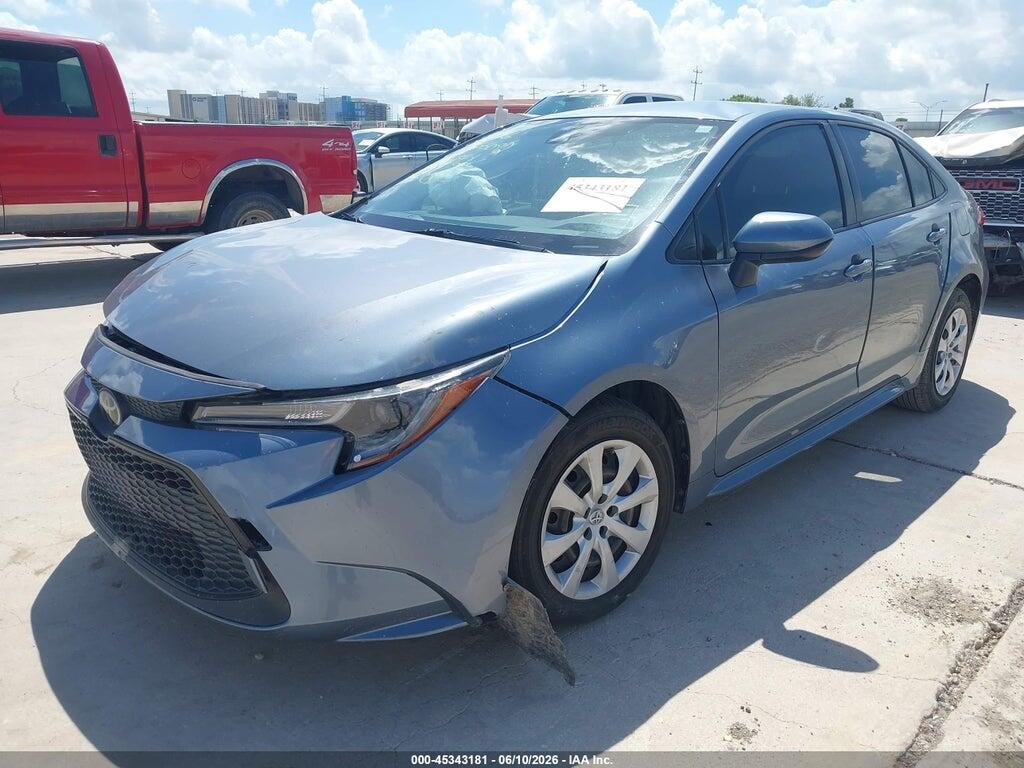 JTDEPMAE7MJ124382 2021 TOYOTA COROLLA photo no. 2