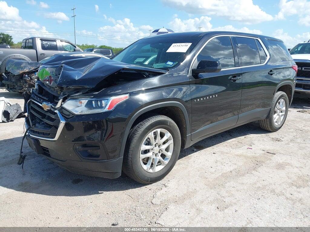 1GNERFKW2MJ225608 2021 CHEVROLET TRAVERSE photo no. 2