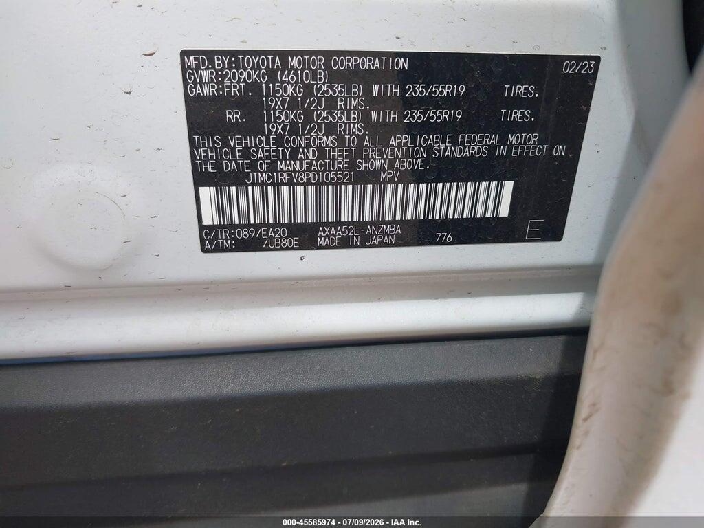 JTMC1RFV8PD105521 2023 TOYOTA RAV4 photo no. 9