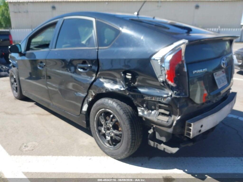 JTDKN3DU1D5578299 2013 TOYOTA PRIUS photo no. 3