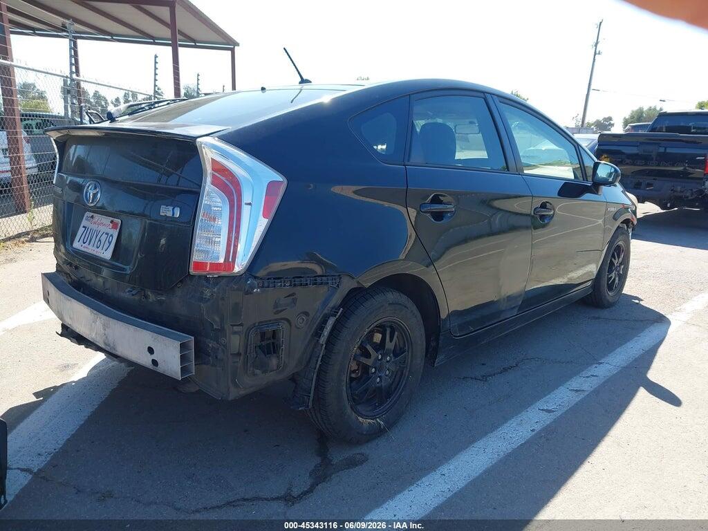JTDKN3DU1D5578299 2013 TOYOTA PRIUS photo no. 4