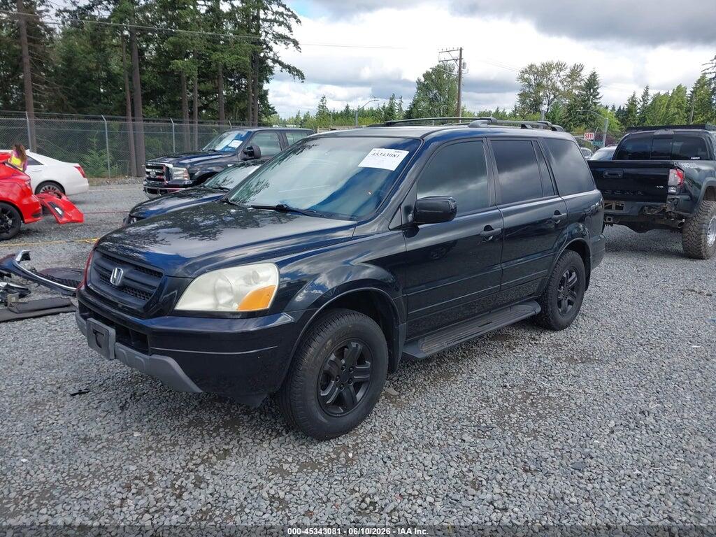 2HKYF18595H502880 2005 HONDA PILOT photo no. 2