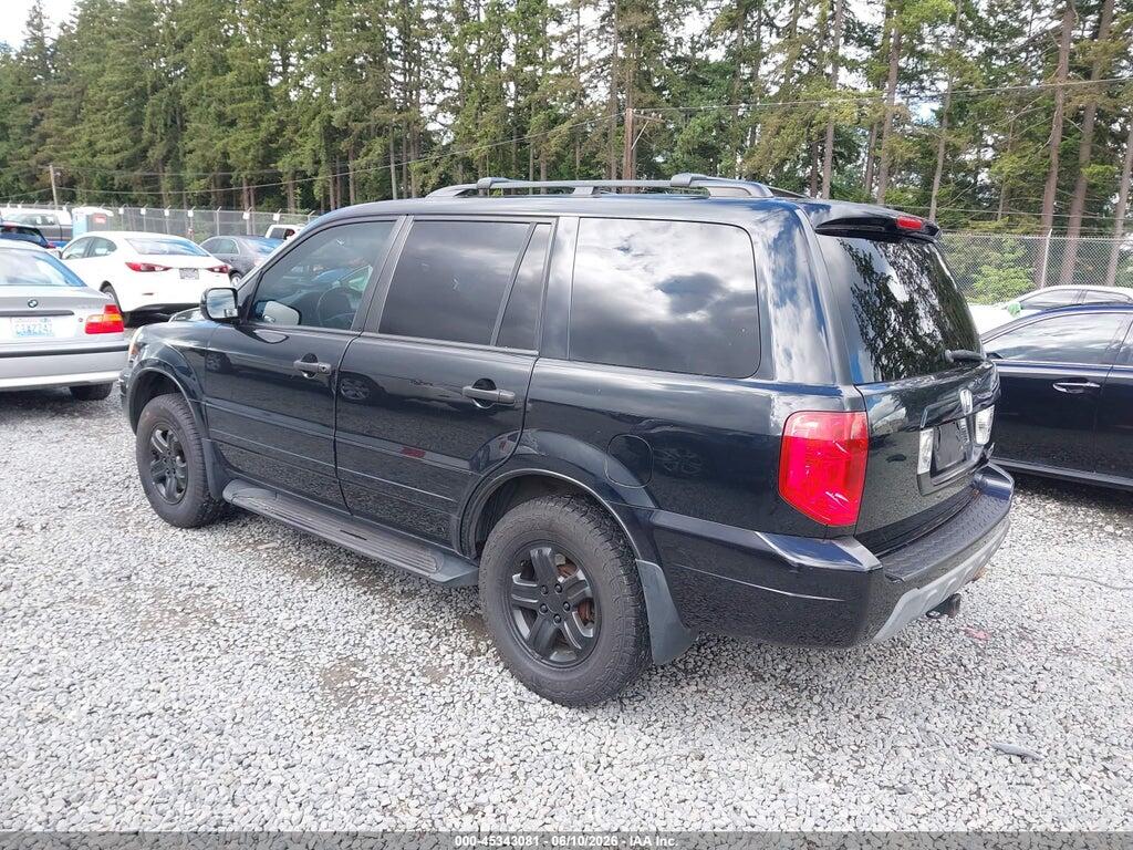 2HKYF18595H502880 2005 HONDA PILOT photo no. 3