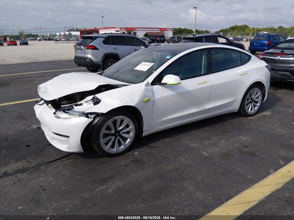 5YJ3E1EA2PF431912 2023 TESLA MODEL 3 photo no. 2