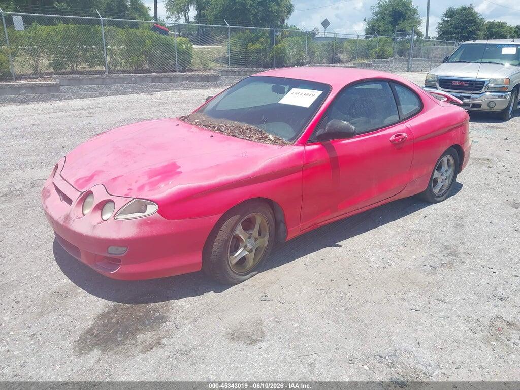 KMHJG25F71U244971 2001 HYUNDAI TIBURON photo no. 2