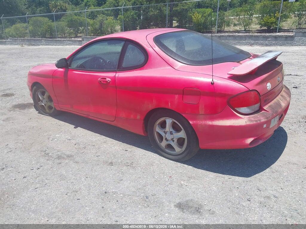 KMHJG25F71U244971 2001 HYUNDAI TIBURON photo no. 3