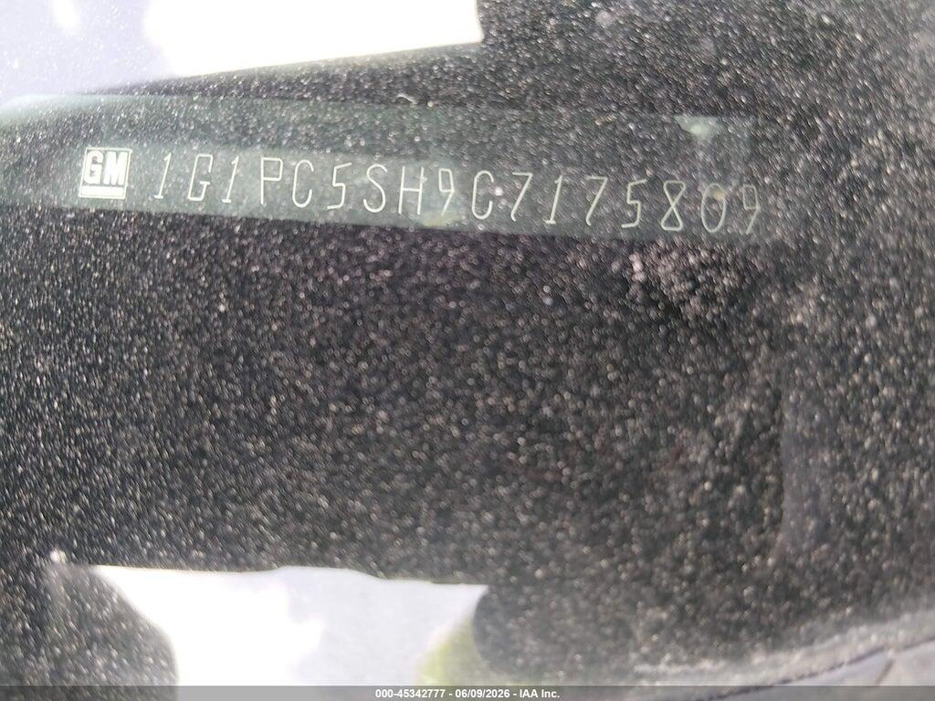 1G1PC5SH9C7175809 2012 CHEVROLET CRUZE photo no. 9