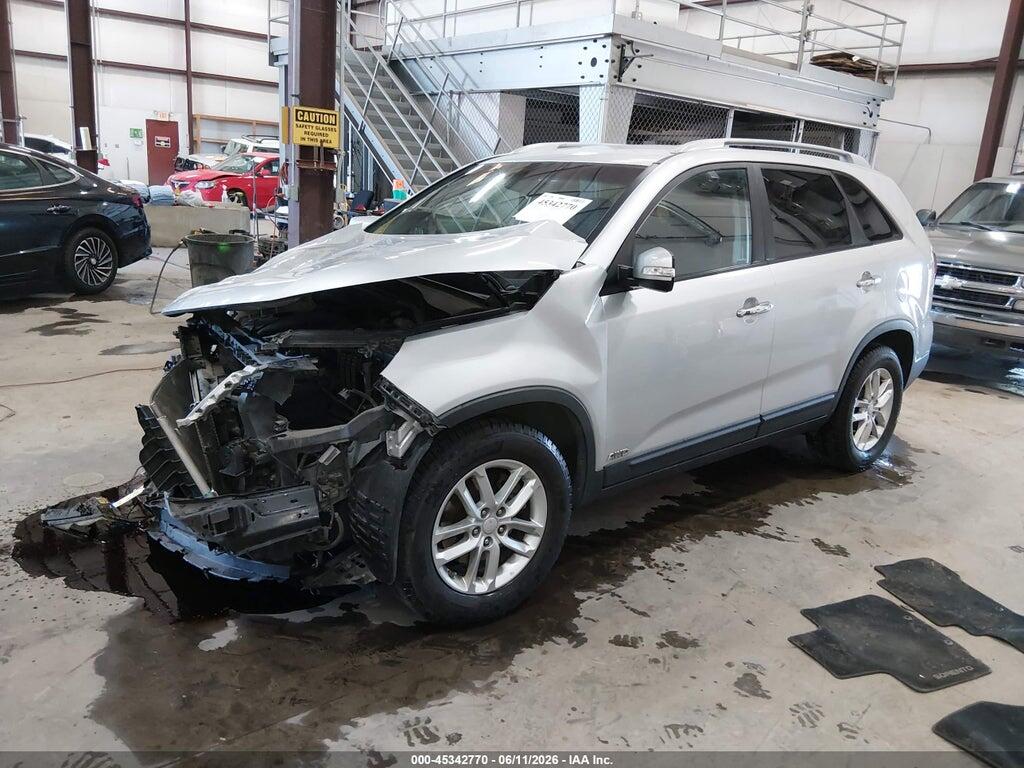 5XYKTCA63EG483845 2014 KIA SORENTO photo no. 2