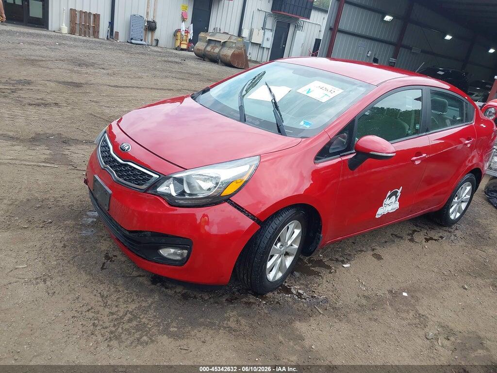 KNADN4A3XF6448994 2015 KIA RIO photo no. 2