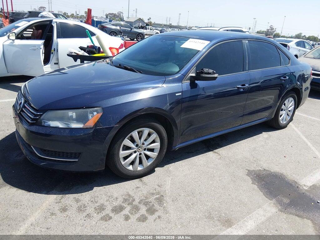 1VWAT7A35EC031891 2014 VOLKSWAGEN PASSAT photo no. 2