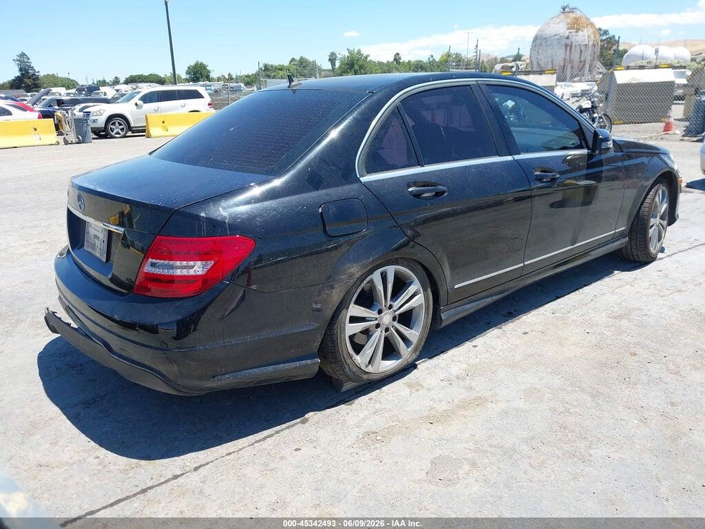 WDDGF4HB2DR290601 2013 MERCEDES-BENZ C 250 photo no. 4