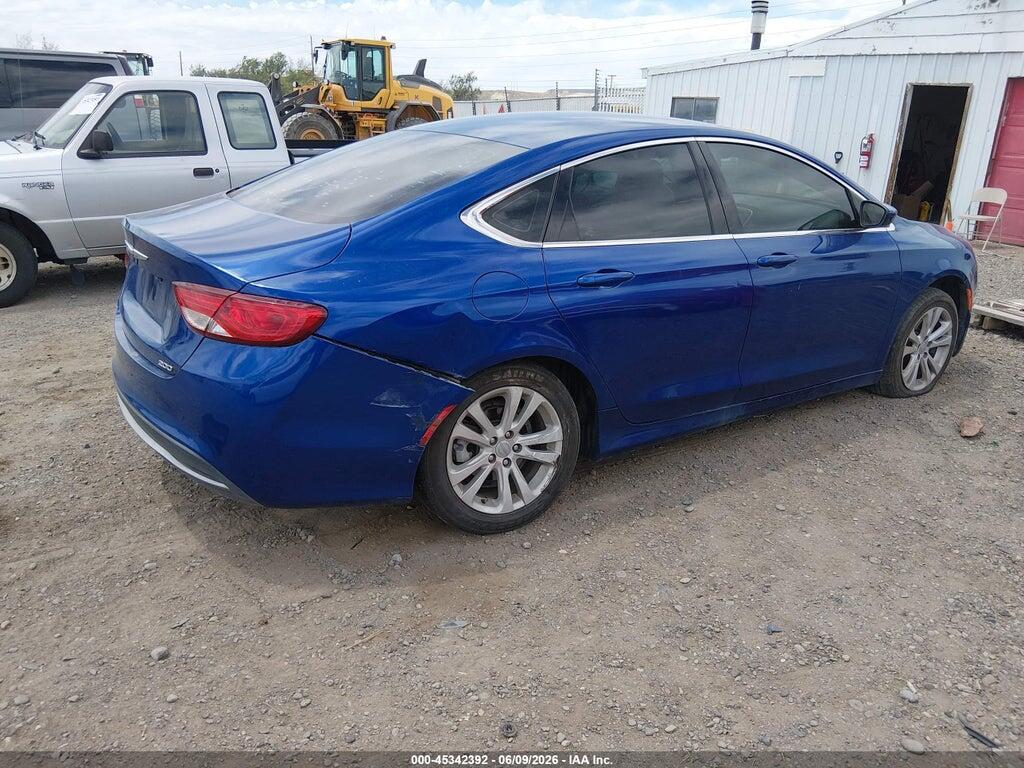 1C3CCCAB4FN626107 2015 CHRYSLER 200 photo no. 4