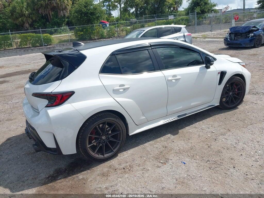 JTNABAAE5RA014008 2024 TOYOTA GR COROLLA photo no. 4